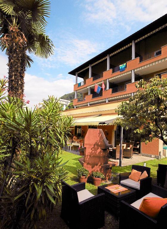 Hotel Elvetico Locarno Bagian luar foto